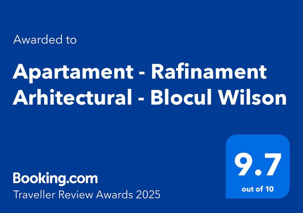 Apartament - Rafinament Arhitectural - Blocul Wilson Bukarest Kültér fotó